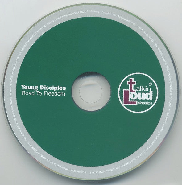 Image of Label Cover of 4355277S: CD - YOUNG DISCIPLES, Road To Freedom (Talkin' Loud Classics; 9840692, UK 2006)   VG+/VG+
