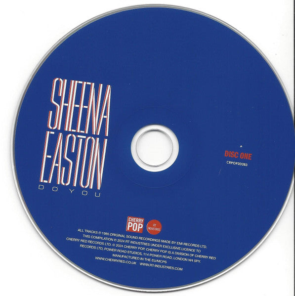Image of Label Cover of 2xCD - M/M - SHEENA EASTON, Do You (Cherry Pop; CRPOP2D283, UK & Europe 2024, Digipak), ,  - 4435003E