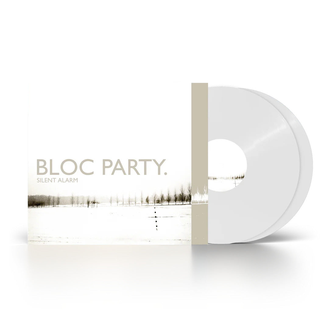 Image of Back Cover of 4755011S: 2xLP - BLOC PARTY, Silent Alarm (20th Anniversary) (PIAS; PIASC0999DLP, UK 2025 Reissue, 2 Inners, White Vinyl)   NEW/NEW