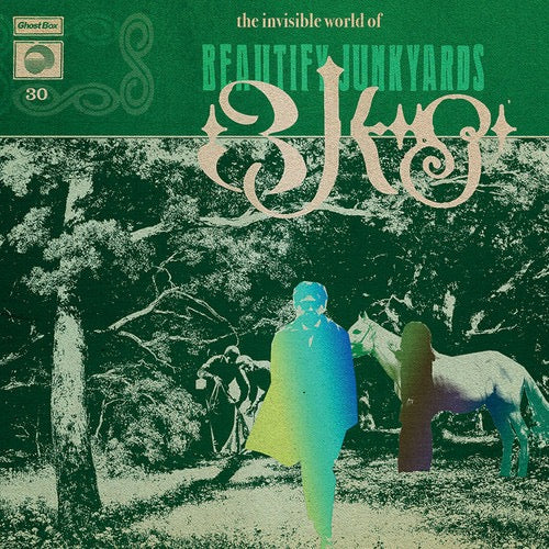 Image of Front Cover of LP - VG+/VG+ - BEAUTIFY JUNKYARDS, The Invisible World Of Beautify Junkyards (Ghost Box; GBX030 LP, UK 2018, Inner), Still in shrinkwrap.,  - 2716324C