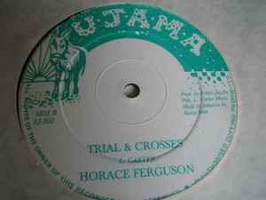 Image of Front Cover of 12" - /G+ - HORACE FERGUSON, Fry Fish & Bread / Trials & Crosses (Ujama; UJ 002,  ), ,  - 4445038S
