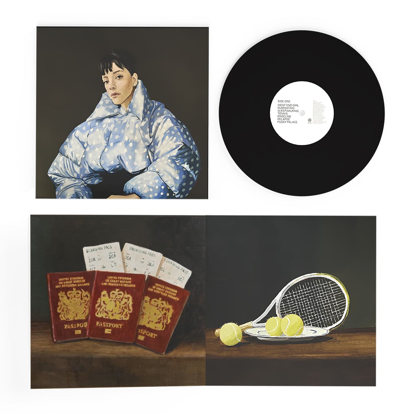 Image of Label Cover of 944508C: LP - LILY ALLEN, West End Girl (BMG; 964193551, Europe 2025, Gatefold, Insert, Black Vinyl)   NEW/NEW