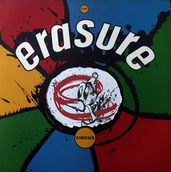 Image of Front Cover of LP - EX/VG+ - ERASURE, The Circus (Mute; STUMM 35, UK 1987, Die Cut Sleeve, Inner, No pressing plant in matrix), ,  - 2626105E