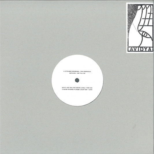 Image of Front Cover of 12" EP - VG+/VG+ - VARIOUS, EP#1 (Avidya; AVI001, UK 2022, Company Sleeve, Black Inner, Sticker), , A1 A Strange Wedding   The ProposalA2 Datasal   En Till EnB1 84PC   Goliath's Wrath (Khidja Remix)B2 Iro Aka   First Dance On The Ice Floor - 4425005E