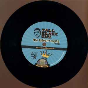 Image of Front Cover of 7" - /VG+ - TALL BLACK GUY, Mini Therapy Chops 3 (Tall Black Guy Productions; TBGP003, US 2014), , A - Listen And ResearchB - Broken Lies - 4425039E