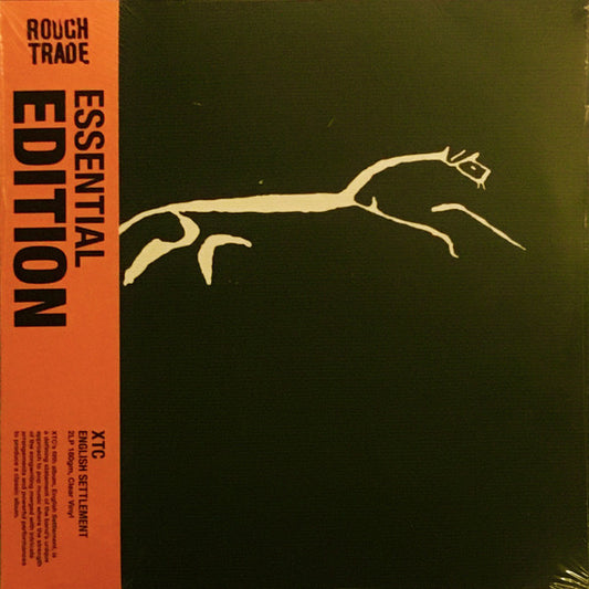 Image of Front Cover of 4445067S: 2xLP - XTC, English Settlement (Ape House; APELPX105(C), UK & US 2022 Reissue, Insert, 180 Gram Clear Vinyl, Ltd to 500, with Obi)   VG+/VG+