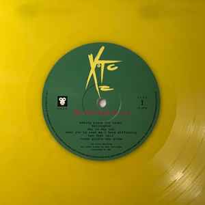 Image of Label Cover of 4445068S: LP - XTC, Drums And Wires (Ape House; APELP103(C), UK 2023 Reissue, Inner, 180 Gram Yellow Vinyl, Ltd to 700, with Obi)   VG+/VG+