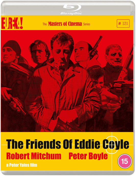 Image of Front Cover of Blu-Ray - VG+/VG+ - ROBERT MITCHUM, The Friends of Eddie Coyle (Eureka!; EKA70180, US 2016 Reissue, Booklet, Dual Format With DVD), No booklet,  - 0536151E