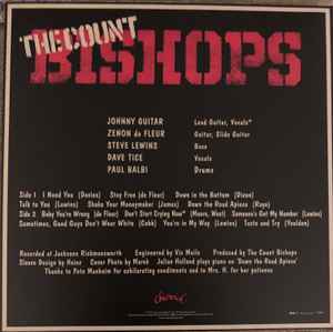 Image of Back Cover of LP - VG/VG+ - THE COUNT BISHOPS, The Count Bishops (Chiswick Records; WIK 1, UK 2022 Reissue), ,  - 4415177C