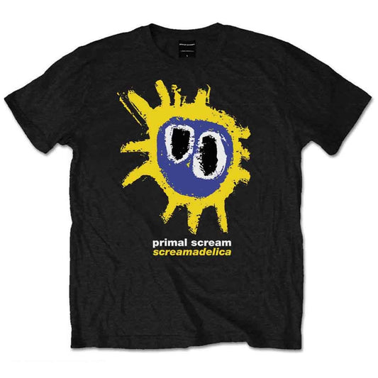 Image of Front Cover of Accessories - NEW/NEW - PRIMAL SCREAM, Screamadelica T-Shirt (Black) XL (, UK ), ,  - 4455130S