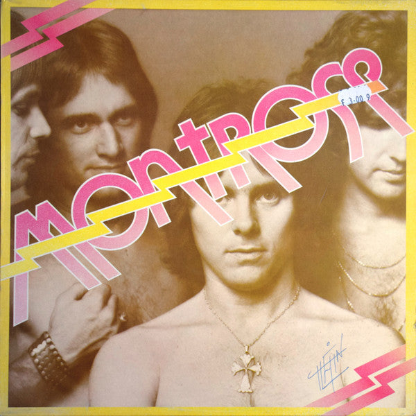 Image of Front Cover of LP - VG/VG - MONTROSE, Montrose (Warner Bros. Records Burbank Labels; K 46276, UK 1973, Tracklist Printed Lower on Labels), ,  - 1816208C