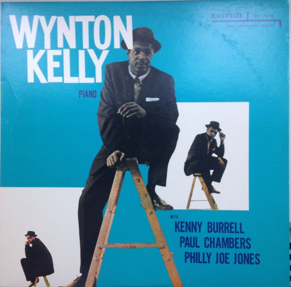 Image of Front Cover of 4415189C: LP - WYNTON KELLY, Piano (Original Jazz Classics; OJC-401, US 1989 Reissue) Quite a few light marks to disc. Strong VG to sleeve.  VG/G+