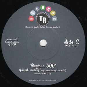 Image of Front Cover of 7" - /EX - PANZAH ZANDAHZ, Daytona 500 / Change The Beat (Token Recluse; tr-003, US 2005), ,  - 4455170S