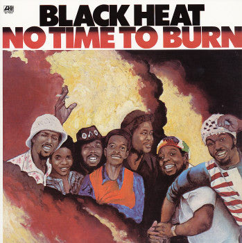 Image of Front Cover of 4425145E: LP - BLACK HEAT, No Time To Burn (Atlantic; SD 7294, US 1990s, Scorpio Pressing)   EX/EX