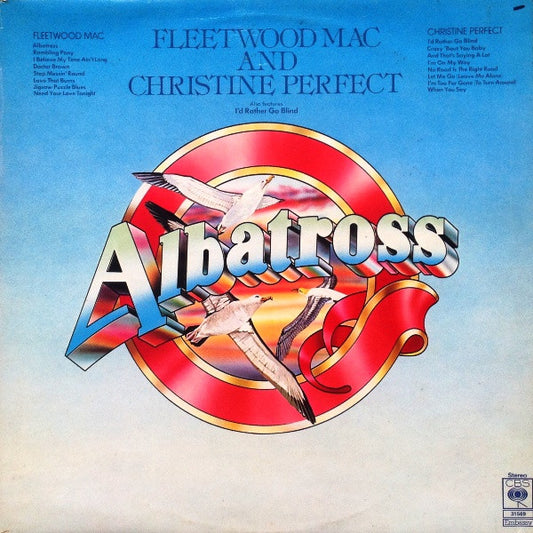Image of Front Cover of LP - VG/VG+ - FLEETWOOD MAC & CHRISTINE PERFECT, Albatross (CBS; S CBS 31569, UK 1977), ,  - 1026012E