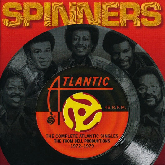 Image of Front Cover of 4435097E: 2xCD - SPINNERS, The Complete Atlantic Singles (The Thom Bell Productions 1972-1979) (Real Gone Music; RGM-1604, US 2023, Double CD Case)   VG+/VG+