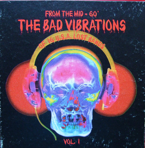 Image of Front Cover of CD - G+/VG - VARIOUS, From The Mid-60' The Bad Vibrations Of 16 U.S.A. Lost Bands Vol. 1 (Akarma; AK 123, Italy 2000, Gatefold Card Sleeve), ,  - 4435105E