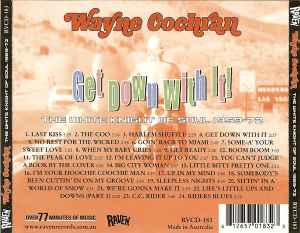 Image of Back Cover of 4455048S: CD - WAYNE COCHRAN, Get Down With It! (Raven Records; RVCD-183, Australia )   VG+/VG+