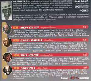 Image of Back Cover of 4435111E: 4xCD - CURTIS MAYFIELD, Soul Legacy (Charly Records; SNAJ 740 CD, UK 2001, Box Set, Booklet)   VG+/VG