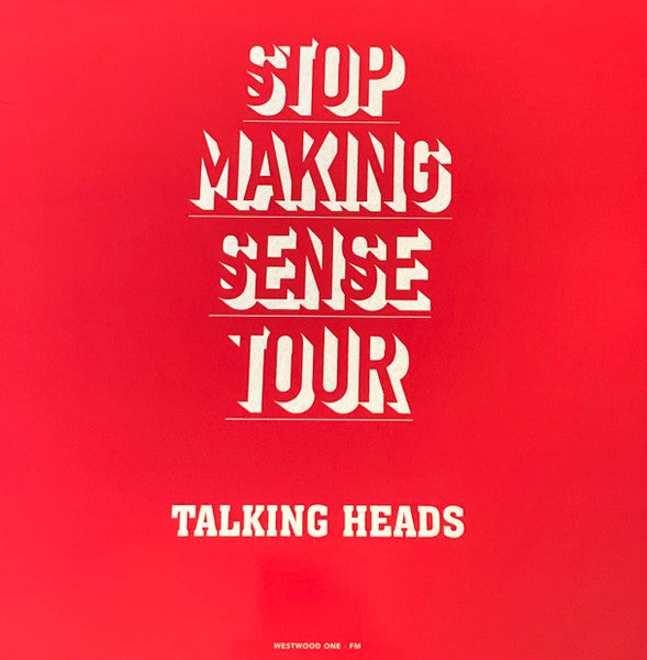 Image of Front Cover of 2xLP - VG+/VG+ - TALKING HEADS, Stop Making Sense Tour (Dor; DOR2093H, Europe 2021 Reissue, 180 Gram Translucent Red Vinyl), ,  - 3526255E