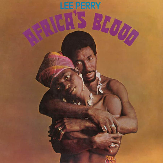 Image of Front Cover of 4425126E: LP - LEE PERRY, Africa's Blood (Music On Vinyl; MOVLP2720, Europe 2021 Reissue, Insert, Orange Vinyl)   EX/EX