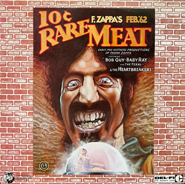 Image of Front Cover of 4415266C: LP - FRANK ZAPPA, F. Zappa's 10� Rare Meat - Feb.'62 (Del-Fi Records; RNEP 604, US 1983, Company Inner, Rainbo Records Pressing) Light Marks only.  VG/G+