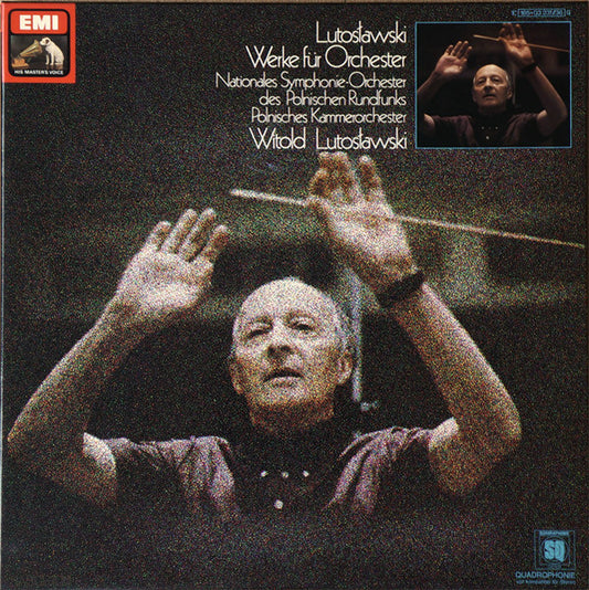 Image of Front Cover of 4325186E: LP - WITOLD LUTOS AWSKI, NATIONALES SYMPHONIE-ORCHESTER DES POLNISCHEN RUNDFUNKS*, POLNISCHES KAMMERORCHESTER, Lutos awski: Werke F�r Orchester (EMI Electrola; 1C 165-03 231/36, Germany 1978)   VG+/VG+