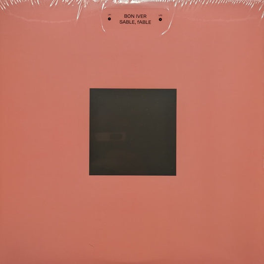 Image of Front Cover of 4925133E: 2xLP - BON IVER, Sable, Fable (Jagjaguwar; JAG450LP, Worldwide 2025, Gatefold, 2 Inners, Black Vinyl) One Corner Dent  VG+/EX