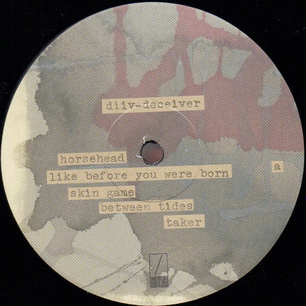 Image of Label Cover of LP - NEW/NEW - DIIV, Deceiver (Captured Tracks; CT300LP, Europe 2019, Poster, Black Vinyl), ,  - 4415441C