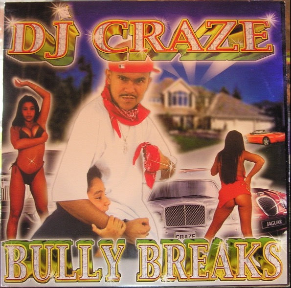 Image of Front Cover of LP - VG/G+ - DJ CRAZE, Bully Breaks (Ammo Records; AM-02, US 2001), Light scuffs to disc.,  - 4415507C