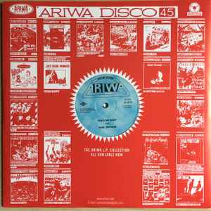 Image of Front Cover of 4445265S: 12" - EARL SIXTEEN / JOE ARIWA, Hold Me Baby / Krueger's Deceit (Ariwa; Ari 306, UK 2021, Company Sleeve) Lightest marks. Black/white company sleeve.  EX/VG+