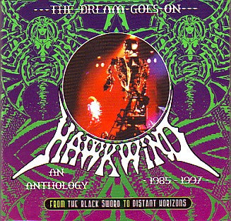 Image of Front Cover of 3xCD - VG+/VG+ - HAWKWIND, The Dream Goes On - An Anthology 1985 - 1997 (Atomhenge; ATOMBOX 3003, UK 2008, Box Set, Booklet), ,  - 1336138E