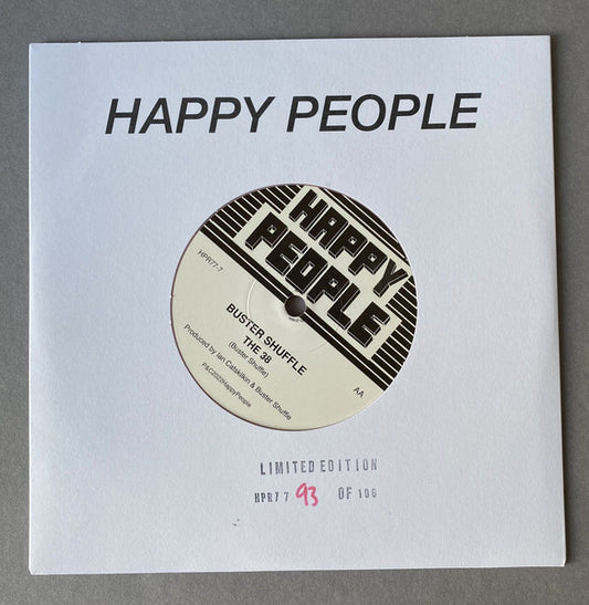 Image of Front Cover of 7" - EX/EX - BUSTER SHUFFLE, Me, Myself & I / The 38 (Happy People; HPR77-7, UK 2022, Pink Vinyl), ,  - 4455332S