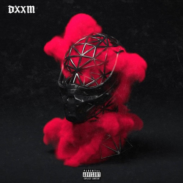 Image of Front Cover of LP - EX/EX - SCARLXRD, DXXM (Lxrd Records; 6764178, UK 2018, Inner, Red Vinyl), Sleeve in shrinkwrap (opened).,  - 5125094E