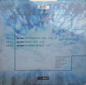 Image of Back Cover of 12" - VG/G+ - COLLAPSE, My Love (City Beat; CBE 1261, UK 1991, Picture Sleeve), ,  - 4415517C