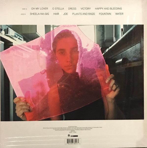 Image of Back Cover of LP - EX/VG+ - PJ HARVEY, Dry - Demos (Island Records; 0878247, Worldwide 2020, Textured Sleeve, Inner), Still in shrinkwrap.,  - 3246245S