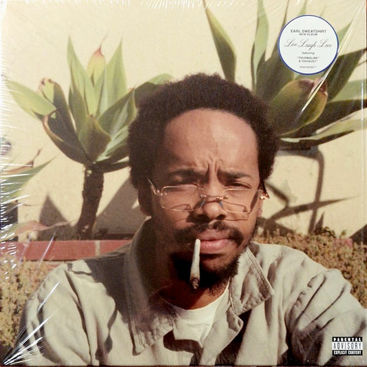 Image of Front Cover of 4435216E: LP - EARL SWEATSHIRT, Live Laugh Love (Warner Records; 093624828617, Worldwide 2025, Insert)   NEW/NEW