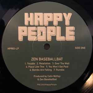 Image of Label Cover of 4725024E: LP - ZEN BASEBALLBAT, Better Ways To Love & Offend (Happy People; HPR83-LP, UK 2021, Black Inner, Dark Translucent Green/Blue Vinyl)   EX/EX