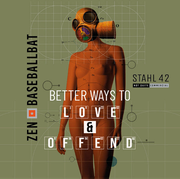 Image of Front Cover of LP - EX/EX - ZEN BASEBALLBAT, Better Ways To Love & Offend (Happy People; HPR83-LP, UK 2021, Black Inner, Dark Translucent Green/Blue Vinyl), ,  - 5115363C