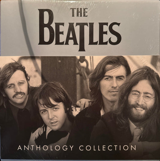 Image of Front Cover of 4815350C: 12xLP - THE BEATLES, Anthology Collection (Apple Records; 0602475942153, Worldwide 2025 Reissue, Box Set, 180 Gram Black Vinyl)   NEW/NEW