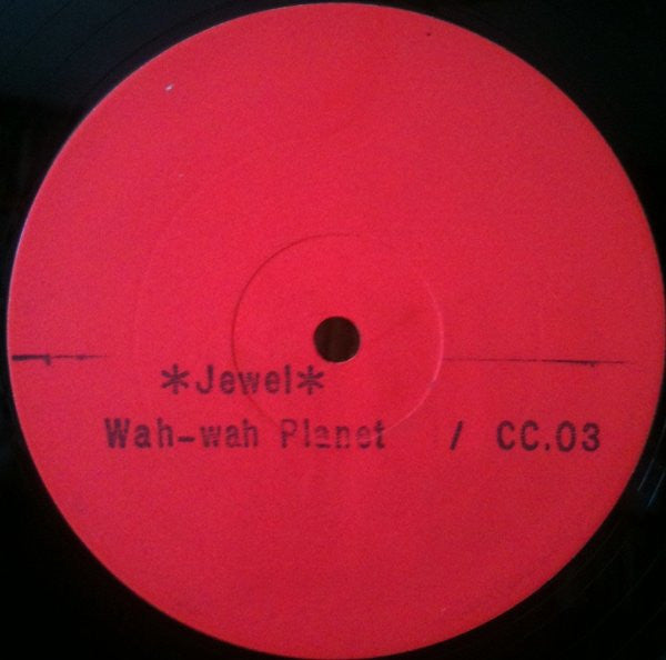 Image of Front Cover of 12" - /G+ - WAH WAH PLANET FEATURING LUCY SIAN, Jewel / Love F.X.U. (Not On Label; CC 03, UK 1990), hairlines both sides. spindle marks on labels,  - 4545039S