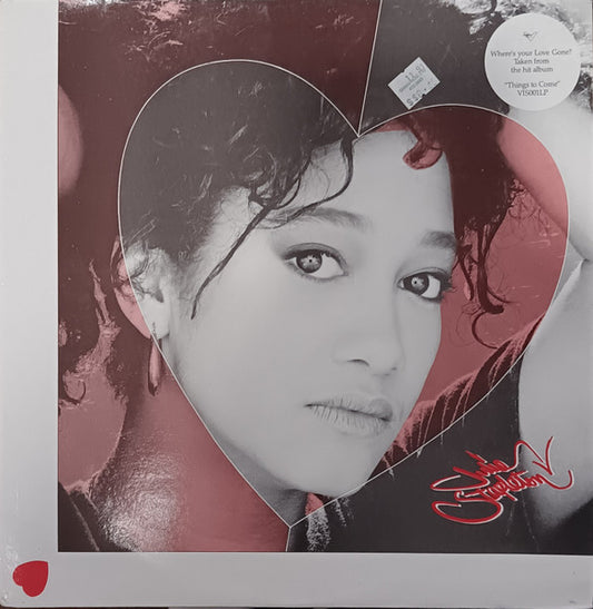 Image of Front Cover of 4515044C: 12" - JULIE STAPLETON, Where's Your Love Gone? / Just Dreaming (V4 Visions; VIS 0612T, UK 1991, Picture Sleeve)   VG/G+