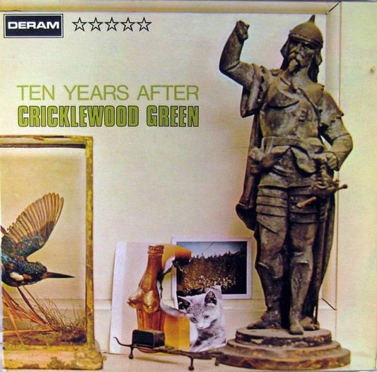 Image of Front Cover of 4545101S: LP - TEN YEARS AFTER, Cricklewood Green (Deram; SML 1065, Germany 1970, Laminated Gatefold Sleeve, Company Inner) Edge wear. Hairlines on disc.  VG/G+