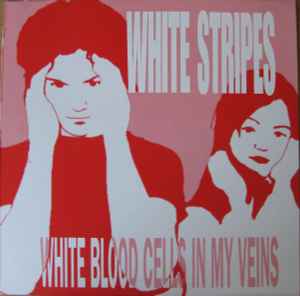 Image of Front Cover of 4515101C: LP - WHITE STRIPES, White Blood Cells In My Veins (Art Of Music; WS RS 2003, Germany 2003, Mauve Marbled Vinyl, Unofficial Release) Strong VG, small price sticker residue top right of sleeve.  VG/VG