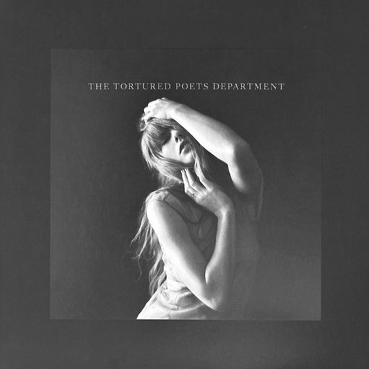 Image of Front Cover of 2xLP - VG+/VG+ - TAYLOR SWIFT, The Tortured Poets Department (Republic Records; 602458933321, Europe 2024, Gatefold, 2 Inners & Booket, Dark Brown [Ink Black] Vinyl, with bonus track "The Black Dog"), ,  - 2326335E