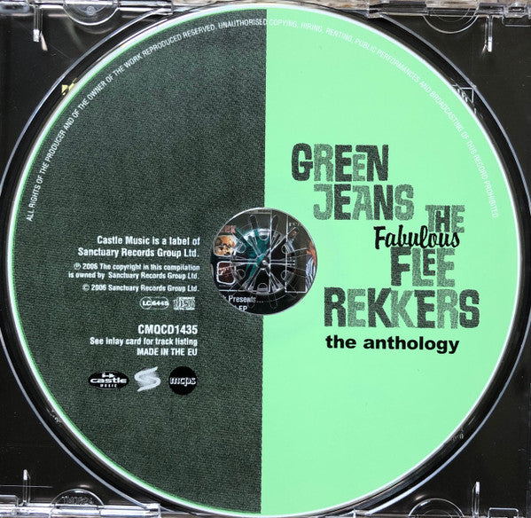 Image of Label Cover of 4555046S: CD - THE FABULOUS FLEE REKKERS*, Green Jeans (Castle Music; CMQCD1435, UK & Europe 2006)   VG+/VG+
