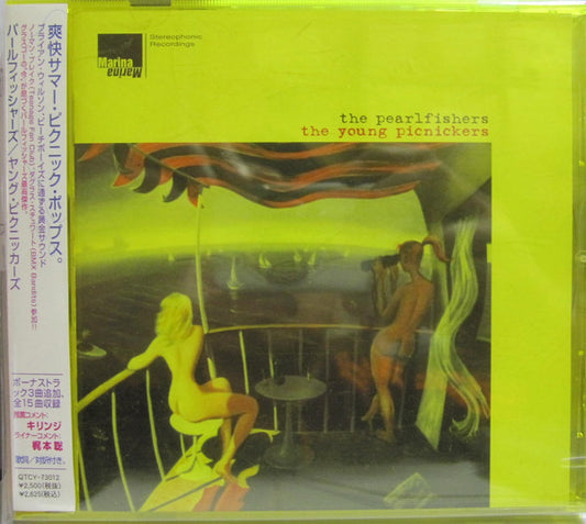 Image of Front Cover of 4535065E: CD - THE PEARLFISHERS, The Young Picnickers (Quattro; QTCY-73012, Japan 1999, Jewel Case)   VG+/VG+