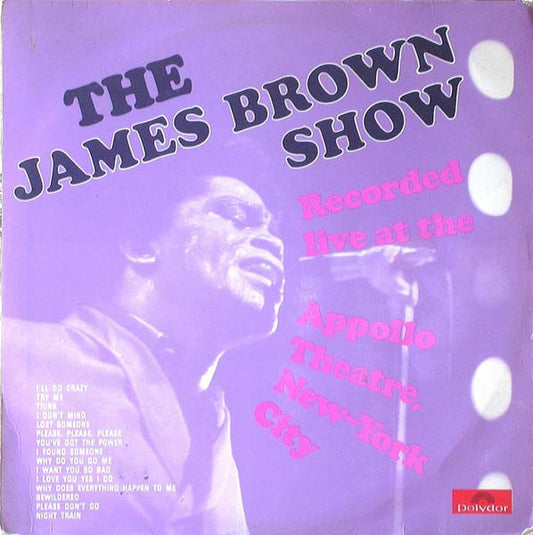 Image of Front Cover of 4545137S: LP - JAMES BROWN, The James Brown Show (Polydor; 582 703,  )   VG/VG+