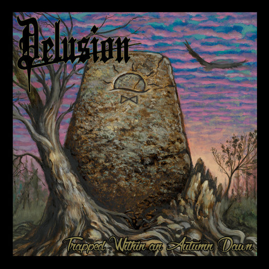 Image of Front Cover of 2xCD - VG+/VG+ - DELUSION, Trapped Within An Autumn Dawn (Redefining Darkness Records; REDA137, USA & Europe 2021), ,  - 4555069S
