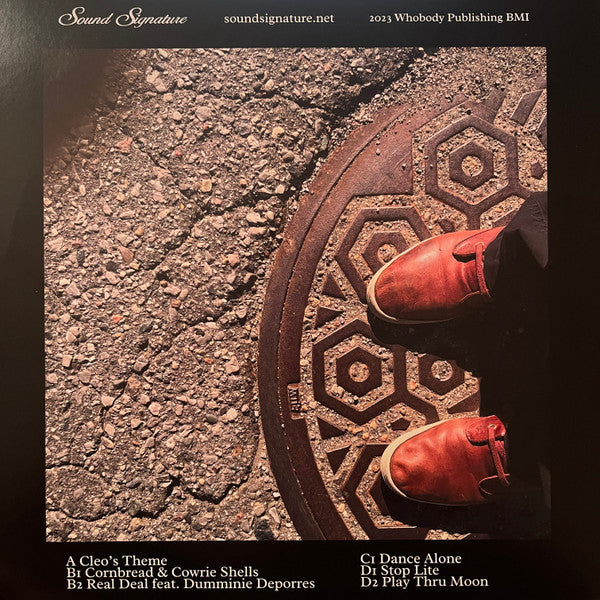 Image of Back Cover of 2xLP - VG+/VG - THEO PARRISH, Cornbread & Cowrie Shells For Bertha (Sound Signature; SS093, US 2023), Strong VG - one long light mark on side4,  - 3346010S